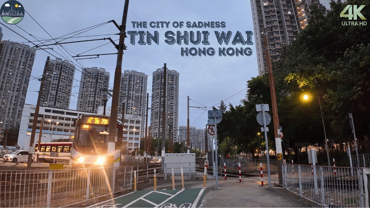 2025 Tin Shui Wai Evening Walk: Exploring Hong Kong’s Urban Life in 4K