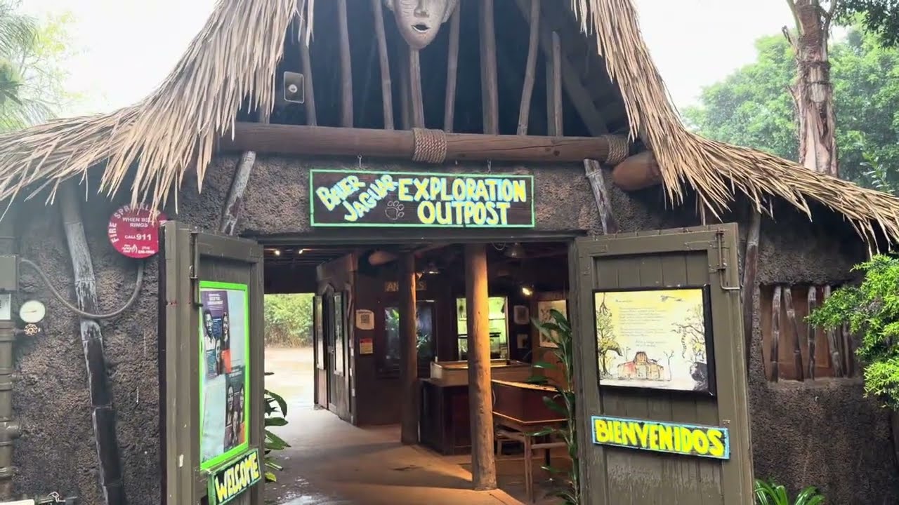 Rain Storm hits the Outpost at Santa Ana Zoo!