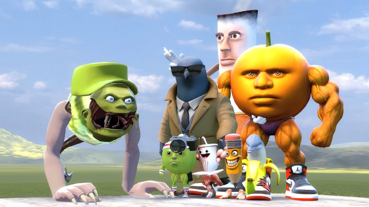 I MADE LIN GANG MELON INFECTED BY ZOOCHOSIS PARASITE In Garry's Mod