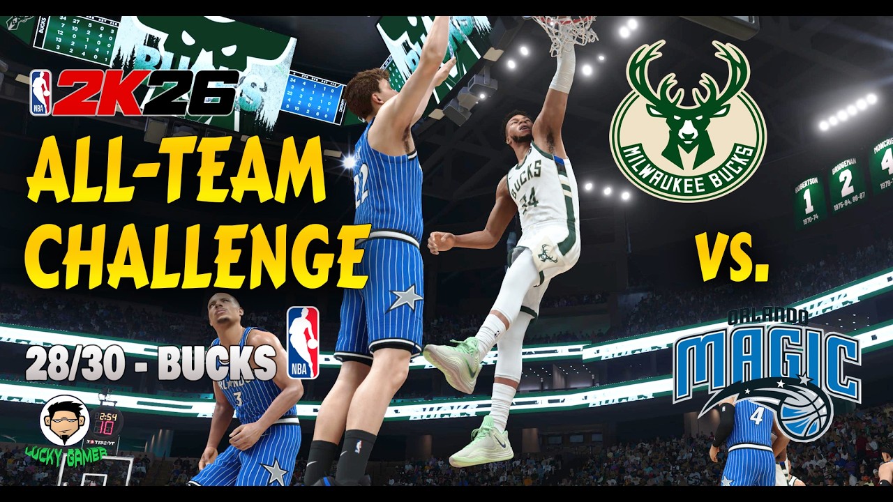 NBA2K26 All-Team Challenge | BUCKS | NOT IN OUR HOUSE: Bucks Fend Off Paolo Banchero and the Magic