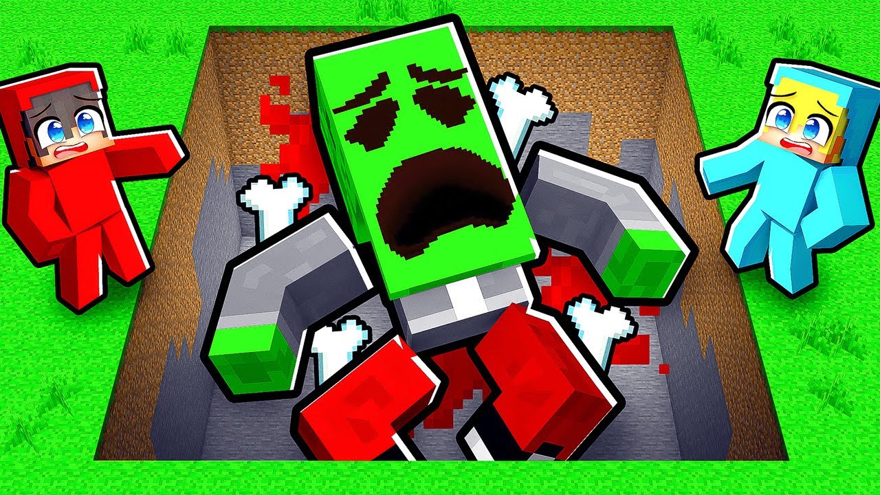 ZNALAZŁEM STRASZNEGO ZAKOPANEGO PALIONA w Minecraft!