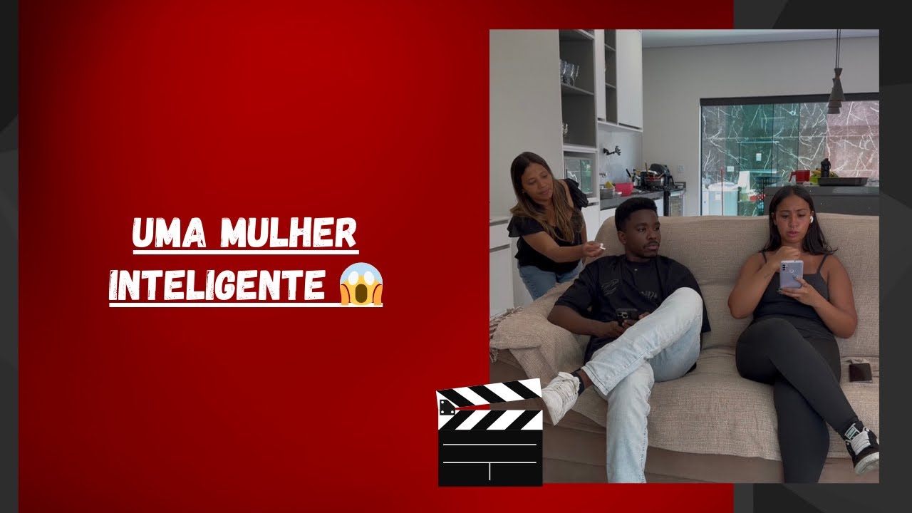 Uma mulher inteligente 😱