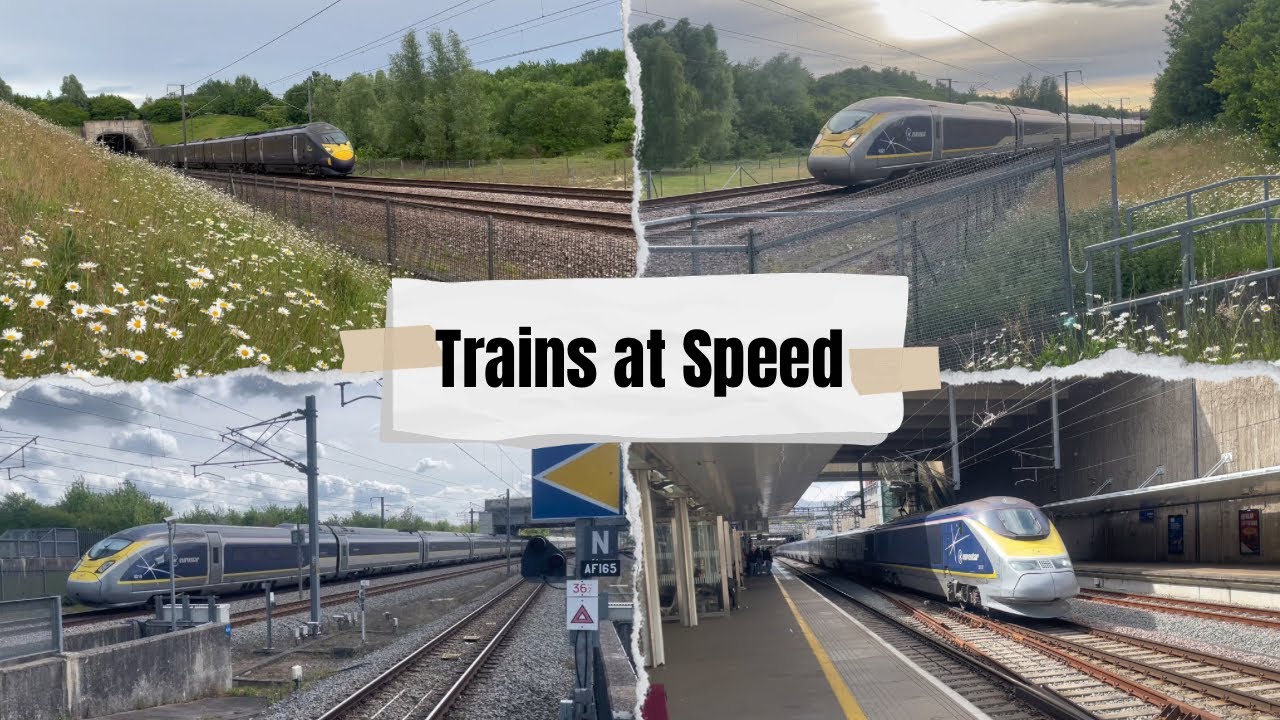 Trains at 186mph: High-Speed Action on Britain’s Fastest Railway 2025