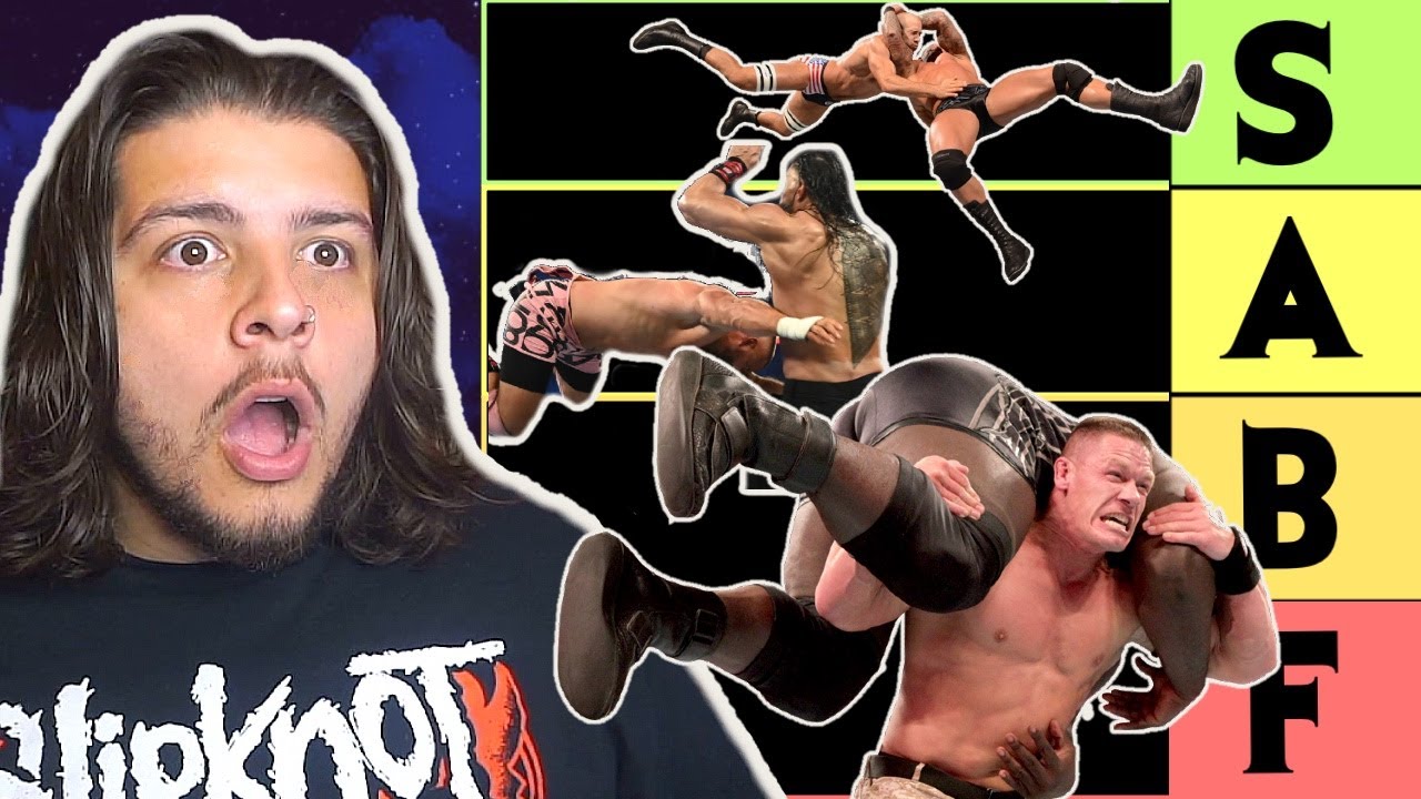 Ranking Every WWE Finisher | Tier List