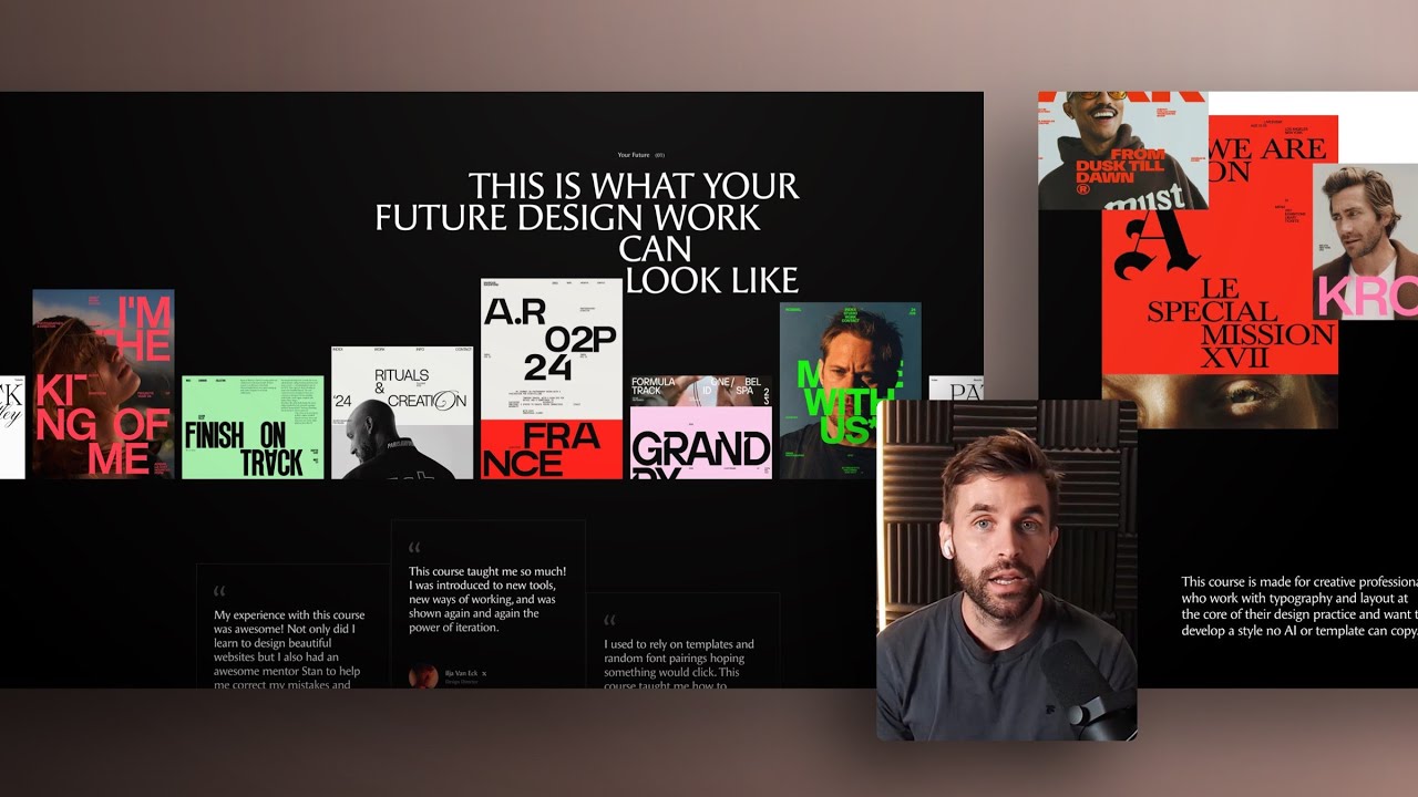 So baust du High-End Typografie-Layouts in Webflow (mit GSAP, Swiper & CMS)