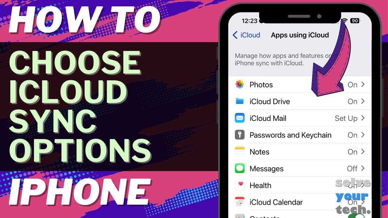 iOS 17: как выбрать, что синхронизировать с iCloud на iPhone