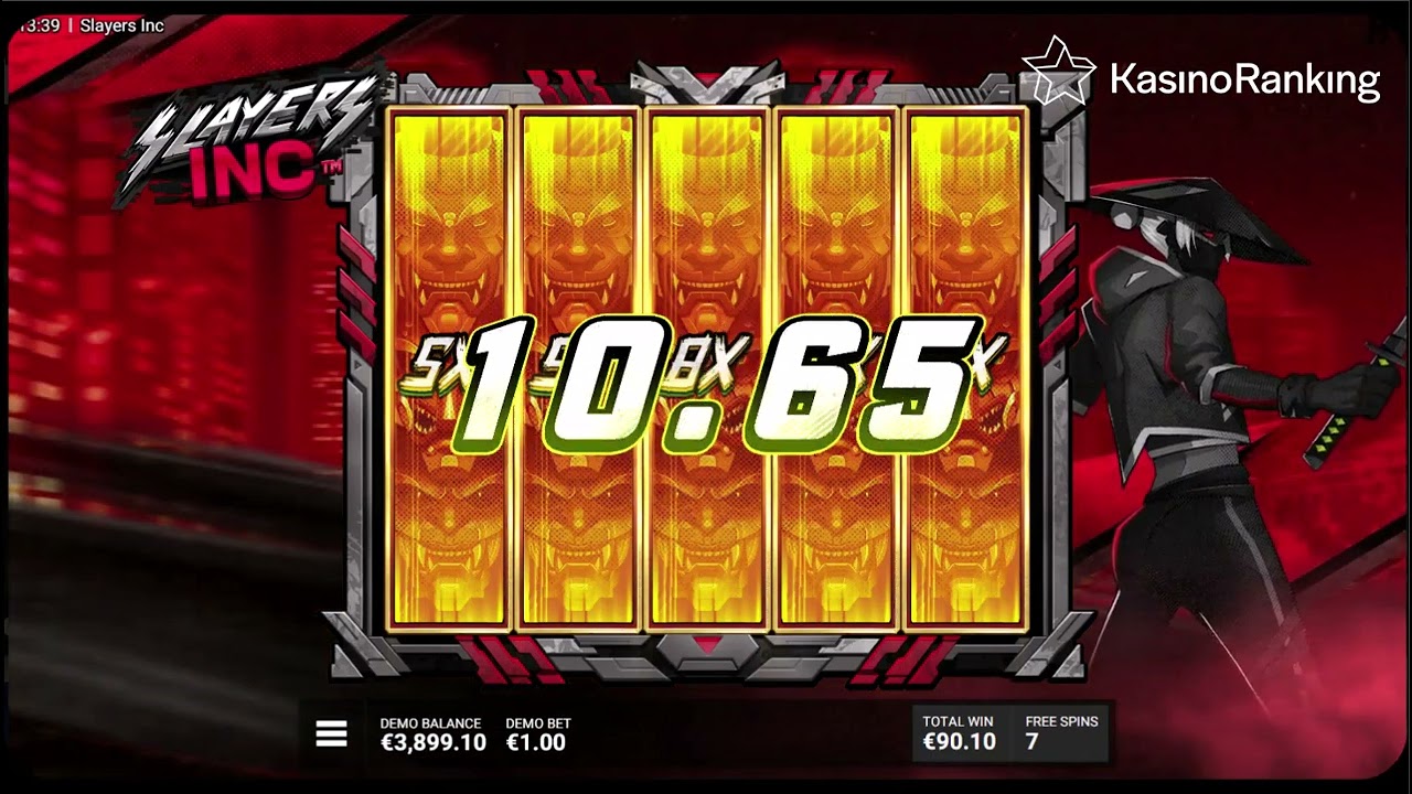 Slayers Inc (Hacksaw Gaming) 4700x potti Wild Slayer -bonuspeliss&auml; - KasinoRanking