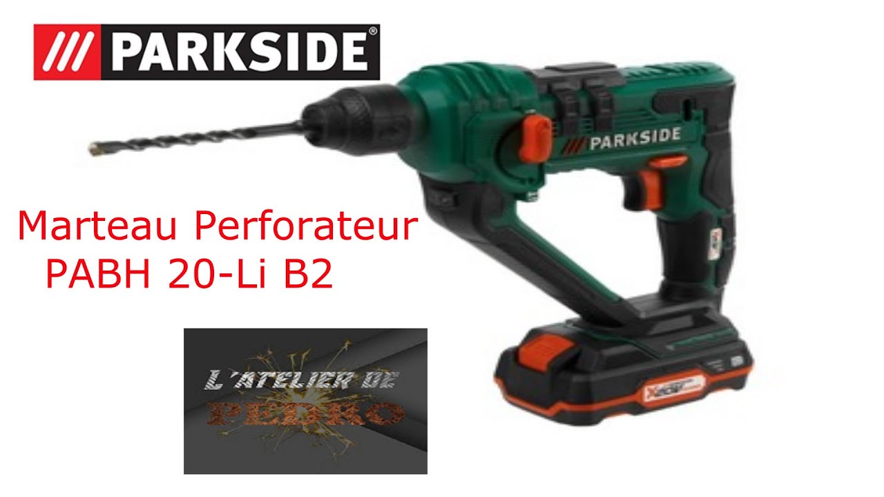 marteau perforateur parkside PABH 20-Li B2