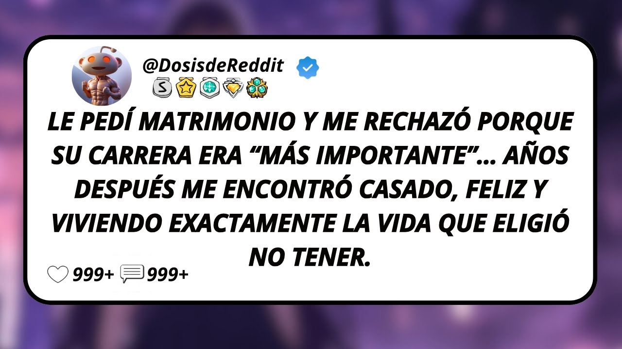 Le Pedí Matrimonio Y Me Rechazó Porque Su Carrera Era “Más Importante”… Años Después Me Encontró...