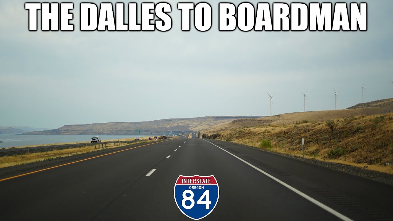2K22 (EP 93) Interstate 84 in Oregon: The Dalles to Boardman | Driving Along the Columbia River