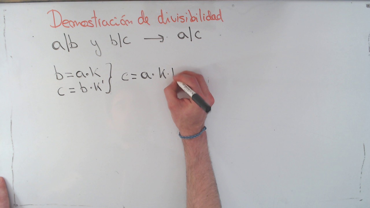 Demostración de la DIVISIBILIDAD
