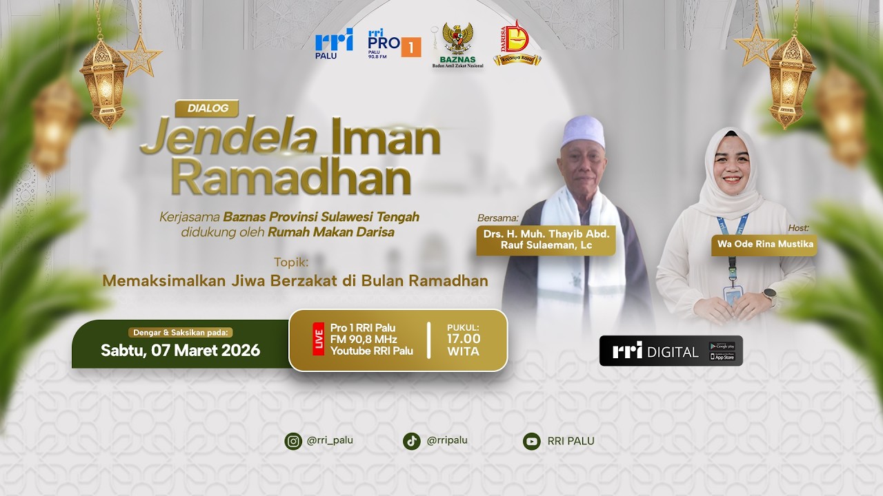 JENDELA IMAN RAMADHAN - MEMAKSIMALKAN JIWA BERZAKAT DI BULAN RAMADHAN