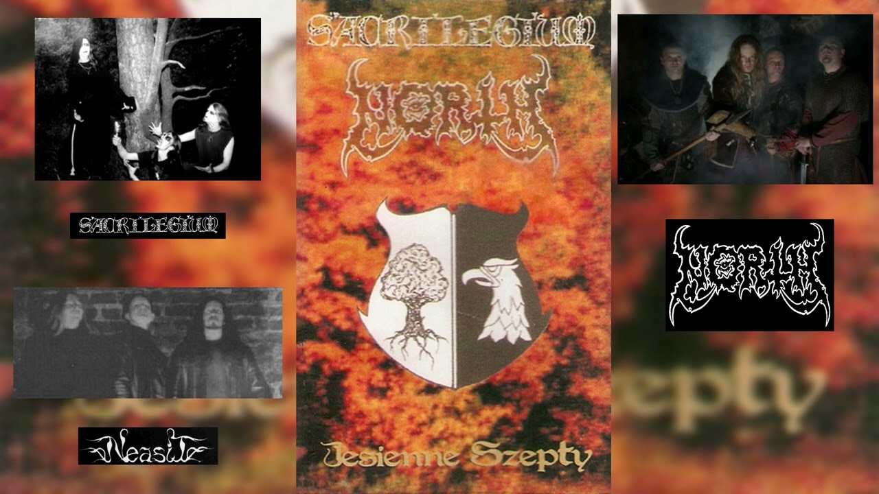 Sacrilegium / North / Neasit (Poland) - Jesienne szepty / Przedświt (FULL SPLIT 2000) [Pagan Black]