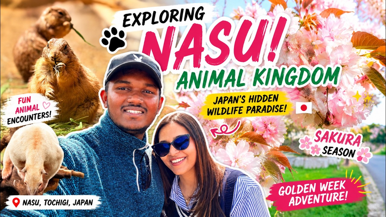 Exploring Nasu Animal Kingdom 🐾 | Japan's Hidden Wildlife Paradise!