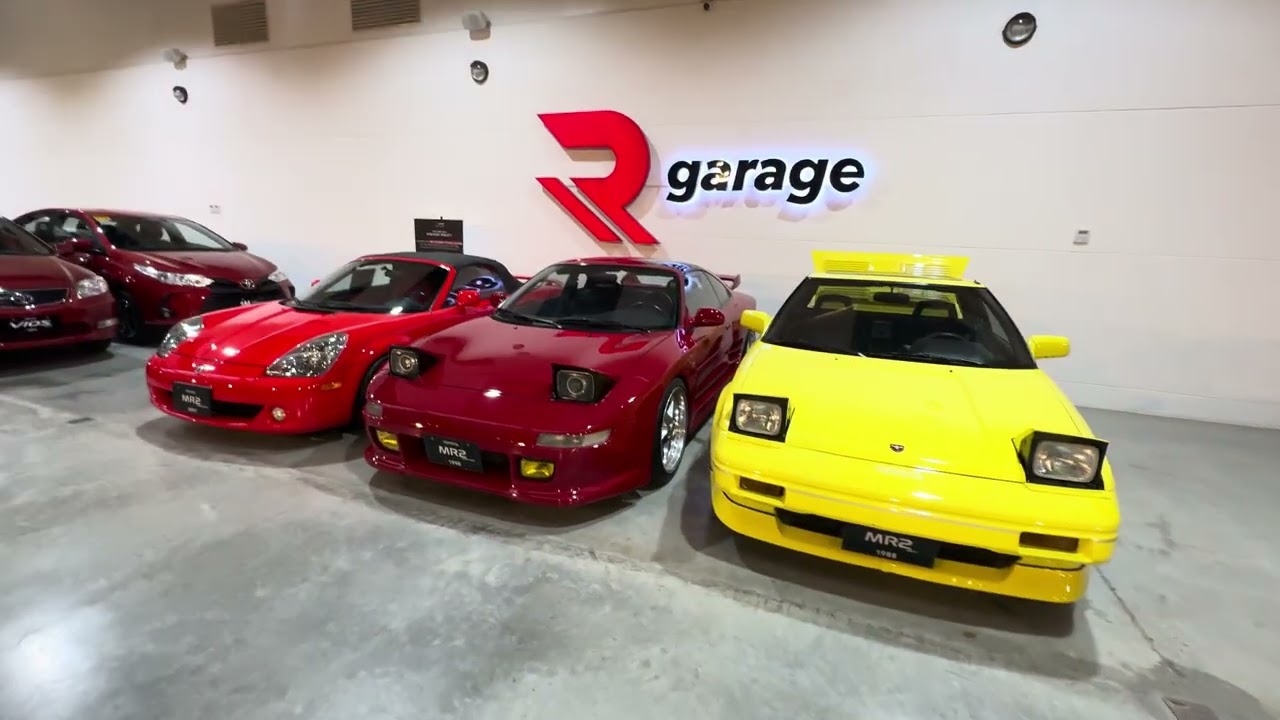 Quick tour sa pinaka malaking Toyota Car Collection ang R GARAGE