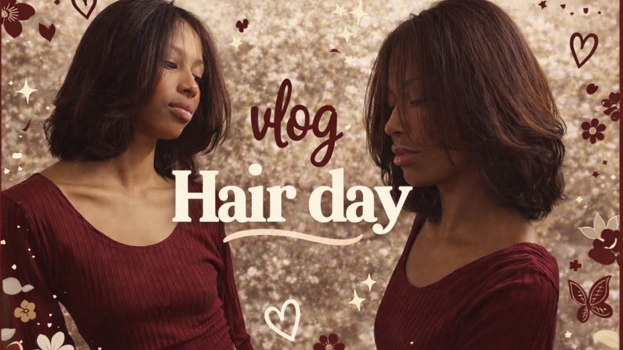 Entre Meninas ♥ Vlog Hair day🍒🤗💕