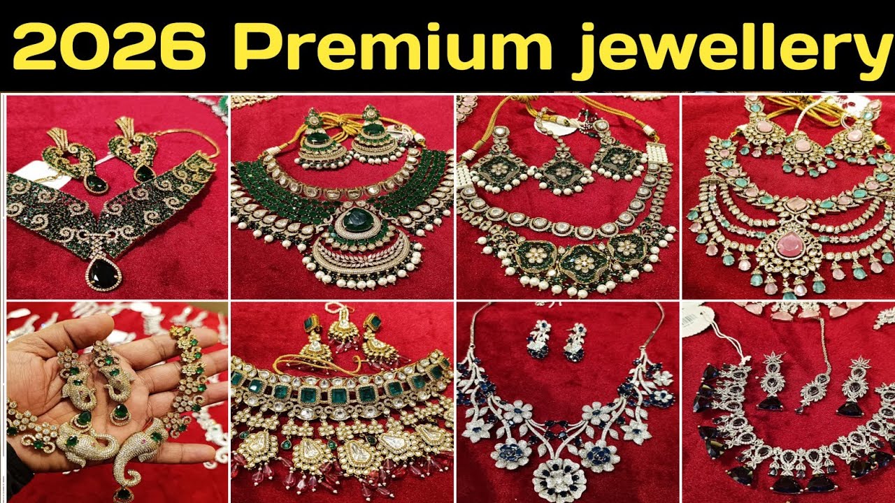 Moissanite & Artificial Jewellery Collection Delhi | AD Jewellery | Artificial Jewellery Wholesale
