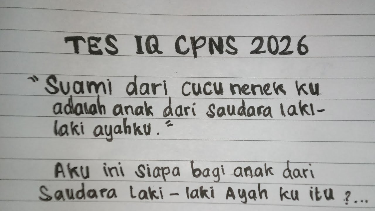 TES IQ CPNS 2026