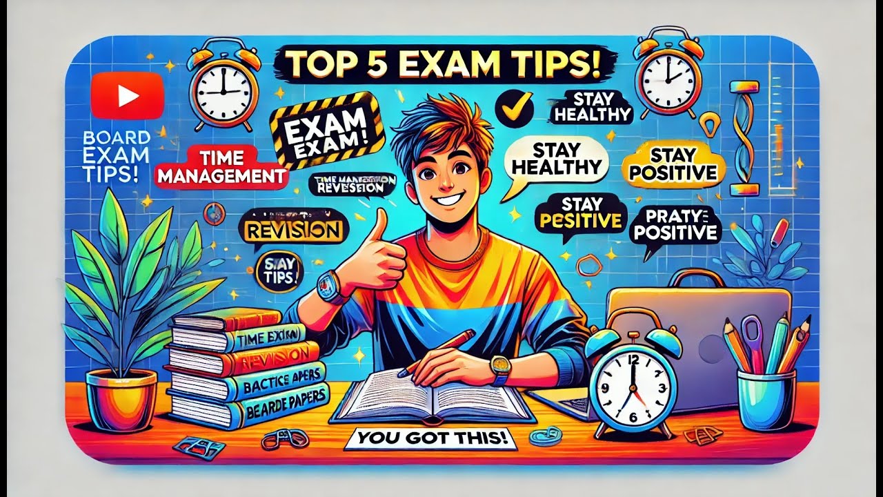 Top 5 Exam Preparation Tips for Students | Board Exam Success Guide 🚡