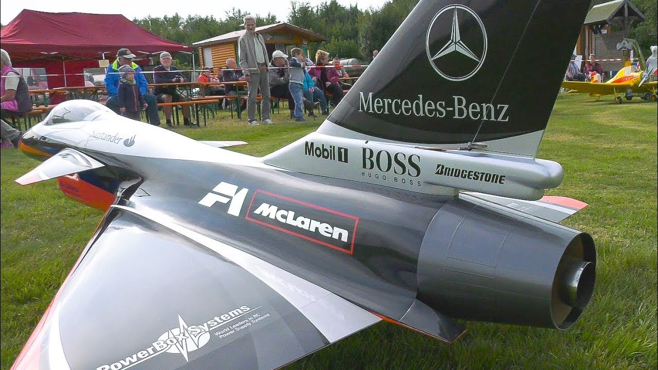 GIANT RC SCALE MODEL JET CARF J10 McLAREN F1 DESIGN!! * RC TURBINE AIRPLANE