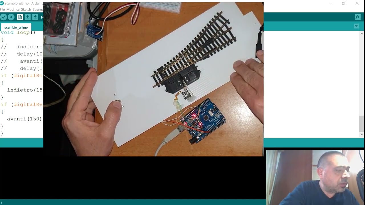 Plancia di comando per scambio ferroviario (parte 1)