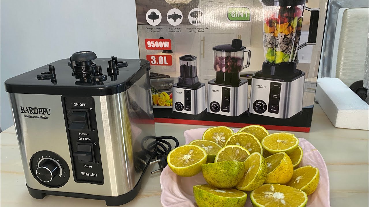 How To Use Bardefu 6 in 1 Juicer / Review