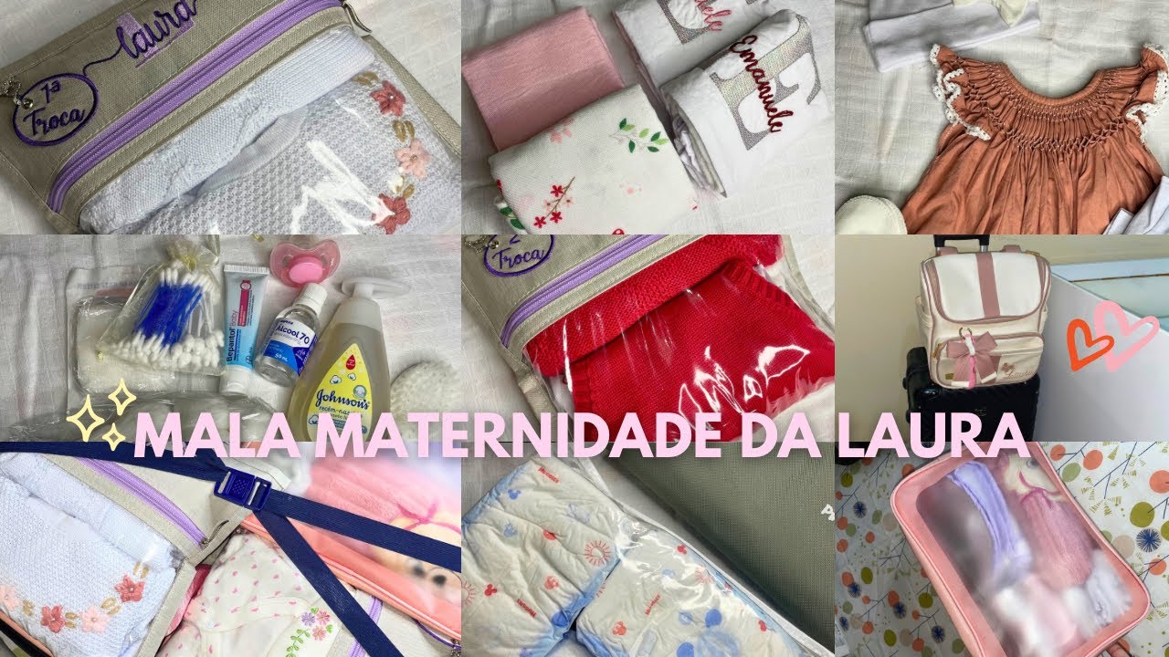 ARRUMANDO A MALA MATERNIDADE DA BEBÊ  COM 36 SEMANAS/ tudo que irei levar 🥺😃