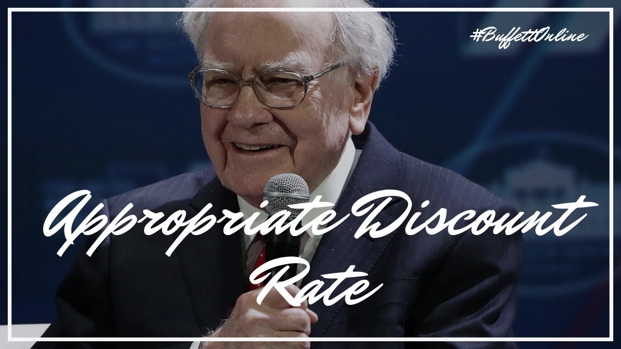 Appropriate Discount Rate in Calculating Intrinsic Value