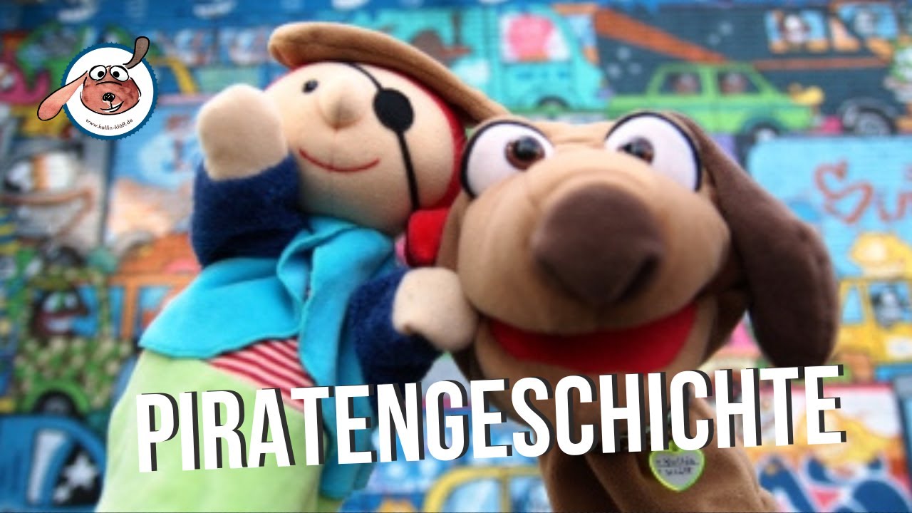 lustiges Puppentheater für Kinder - Kollin Kläff und der Pirat