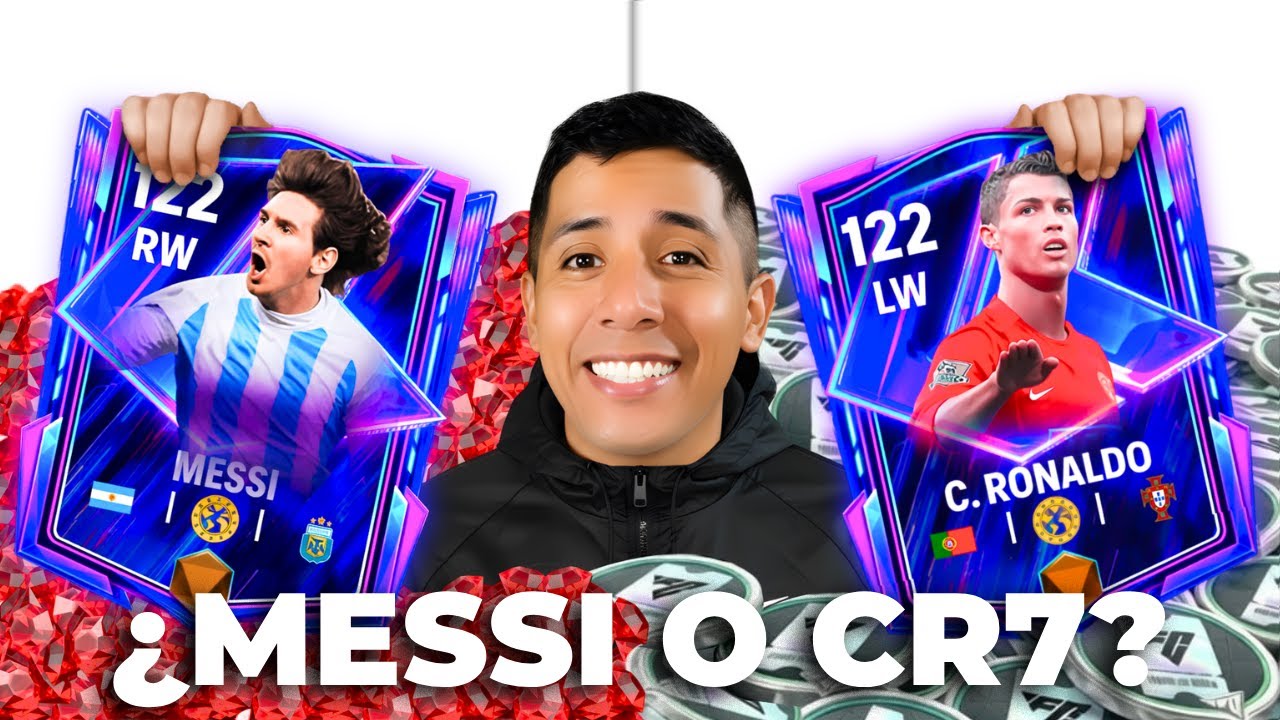 GASTO 350K GEMAS… ¿SALE CRISTIANO O MESSI? 😳💎