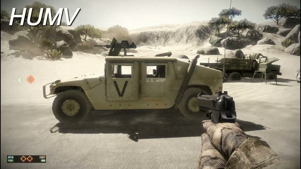 Battlefield Bad Company 2 All Vehicles