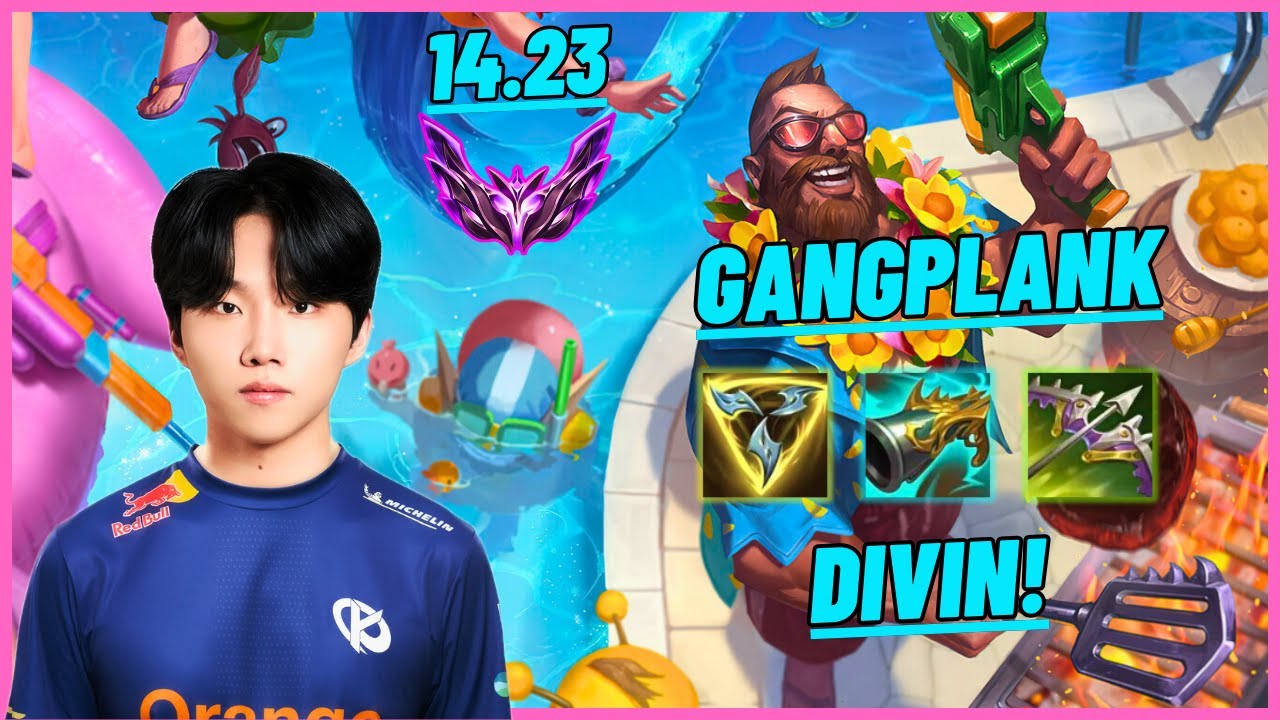 KC CANNA: GANGPLANK VS SHEN (TOP) TRIPLE KILL, DIVIN - EUW MASTER - PATCH 14.23
