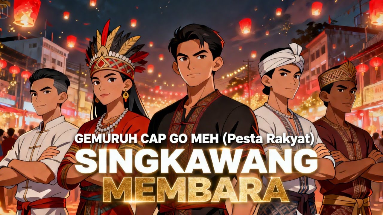 Gemuruh Cap Go Meh (Pesta Rakyat) Lagu Singkawang Terdasyat
