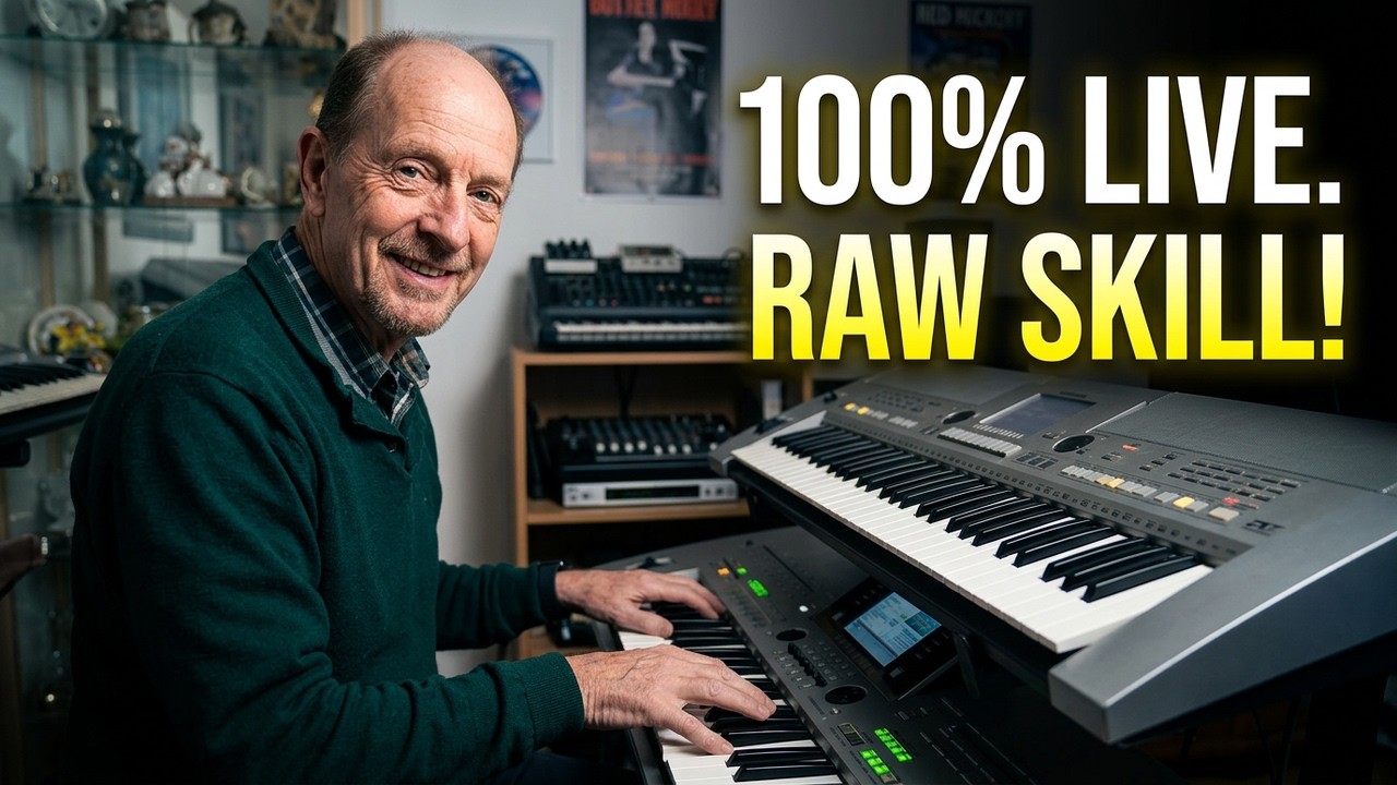 No Auto-Tune, No MIDI, Just Raw Keyboard Skill