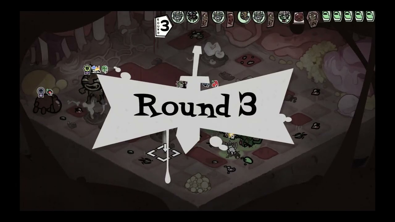 4 Cats Vs The King on Hard Difficulty Mewgenics!