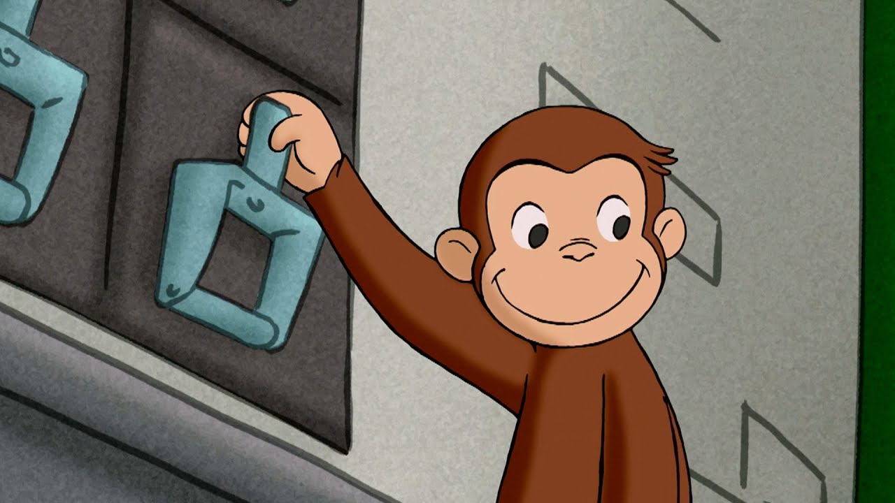 ジョージ、ロープを引く！ 🐵 おさるのジョージ