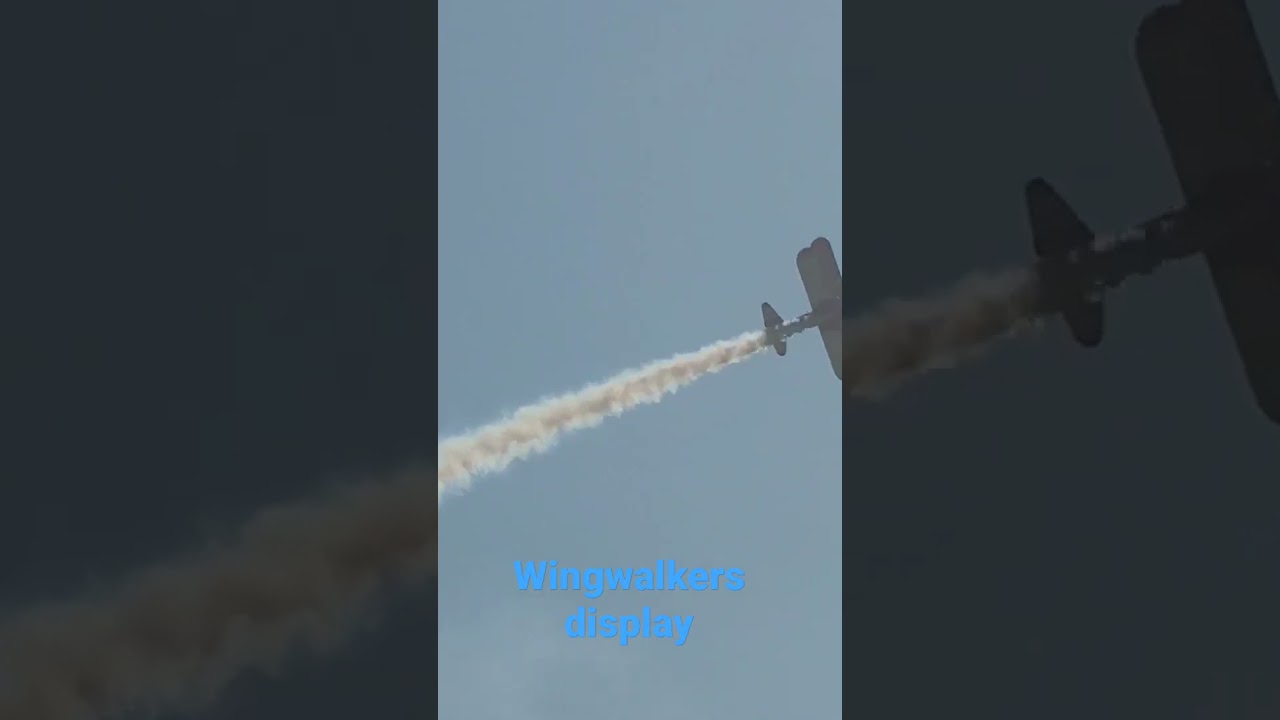 Beautiful Wingwalkers Display