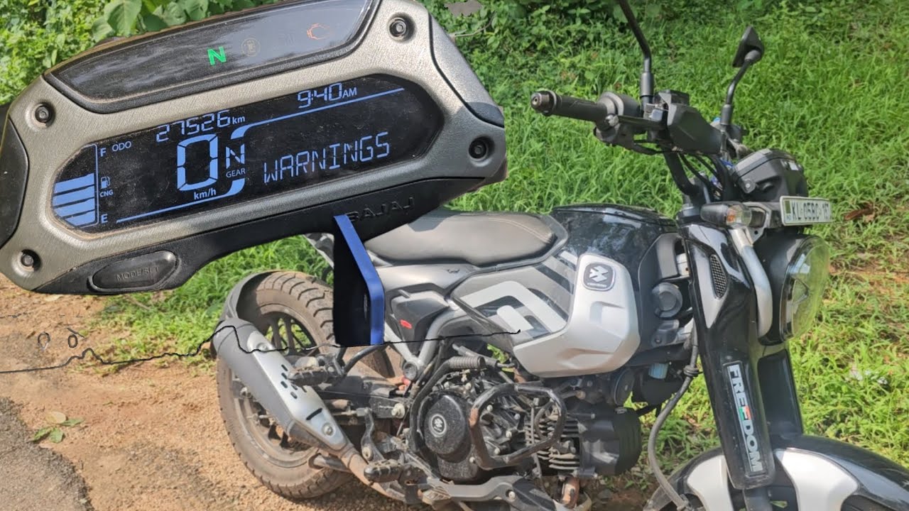 . Bajaj CNG bike. 27 km. ഓടിയപ്പോൾ എനിക്ക് കിട്ടിയ എട്ടിൻറെ പണി 🤬🤬🤬 #automobile  #bajajfreedom