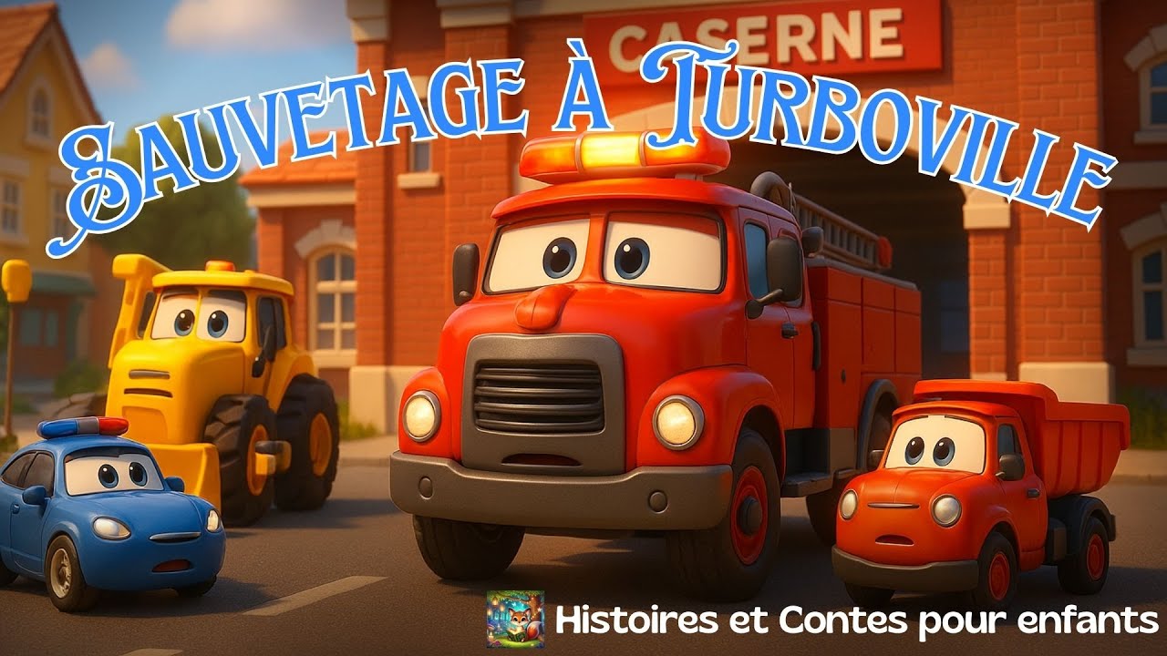 LE GRAND SAUVETAGE DE VOITURE 🚗💨 Histoire pour enfants pour s'endormir