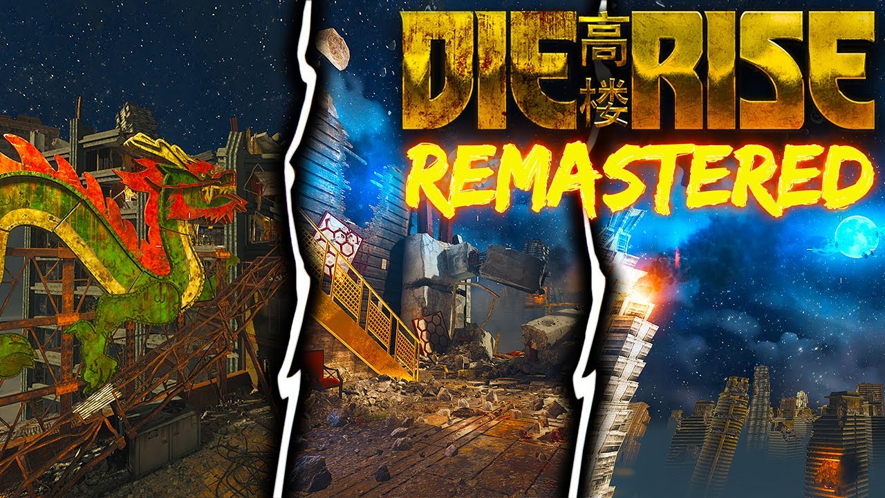 Beating Challenges on DIE RISE REMASTERED (BO3 Custom Zombies)