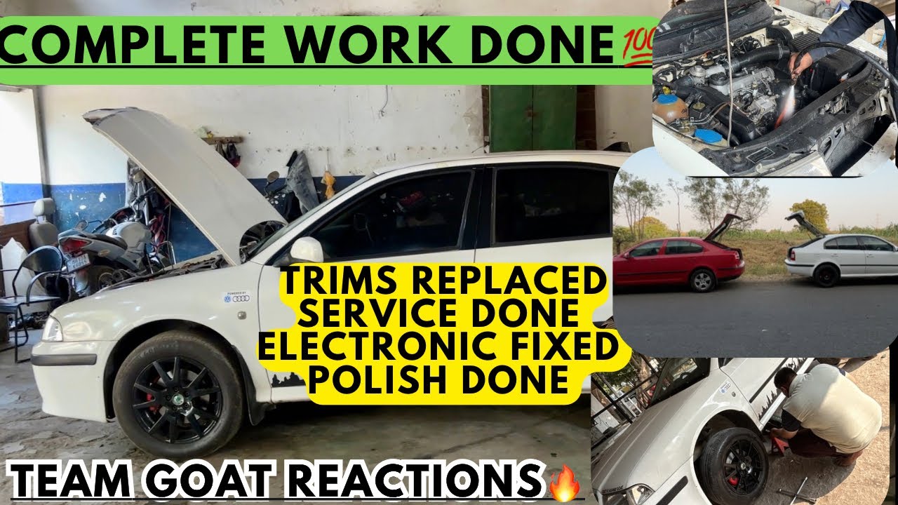 26 January 2026 | Complete work on Skoda octavia 1.9 tdi | Reactions 🥹| Highway Goat