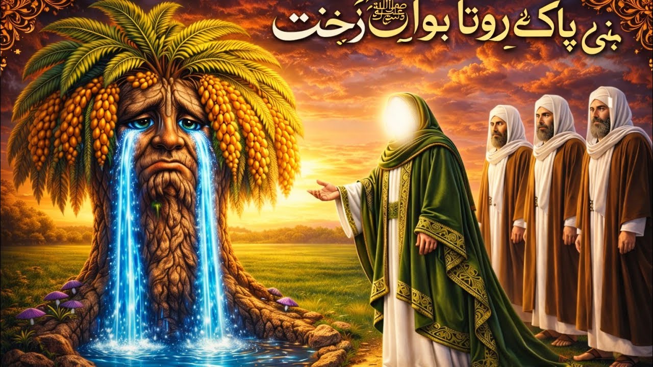 Khajoor Ke Darakht Ka Rona | Pyare Nabi ﷺ Ka Mojza