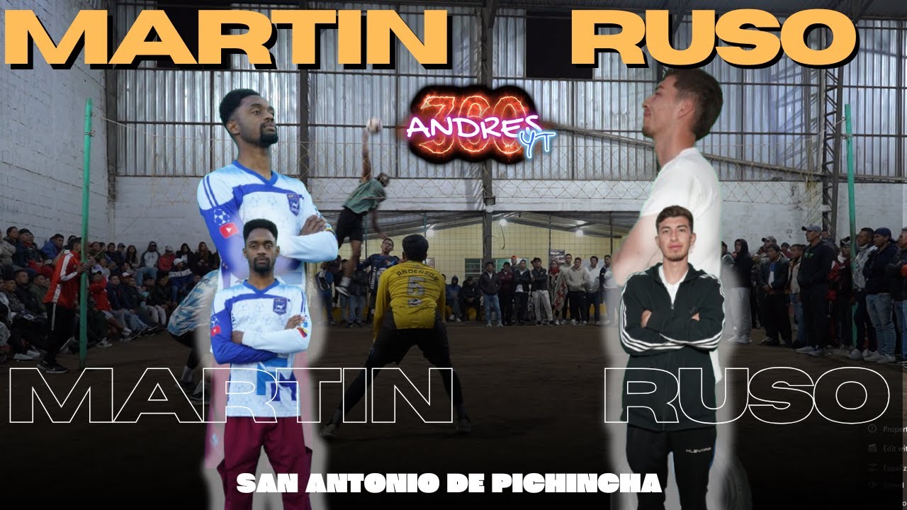 Ecuavoley  Ruso vs Martín | Duelo Épico en la Cancha ¡Punto a Punto de Locura!”