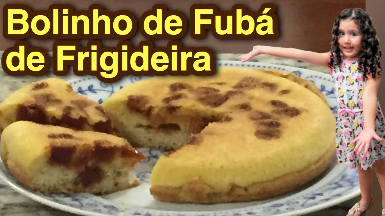 BOLINHO DE FUBÁ de FRIGIDEIRA | Cozinha da Marinoca