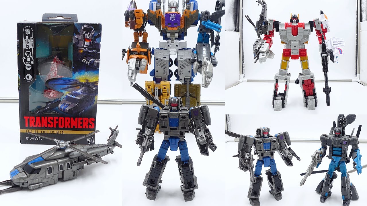 Compatible with SUPERION?!? Transformers Age Of The Primes Combaticon VORTEX Review[4K]!!!!