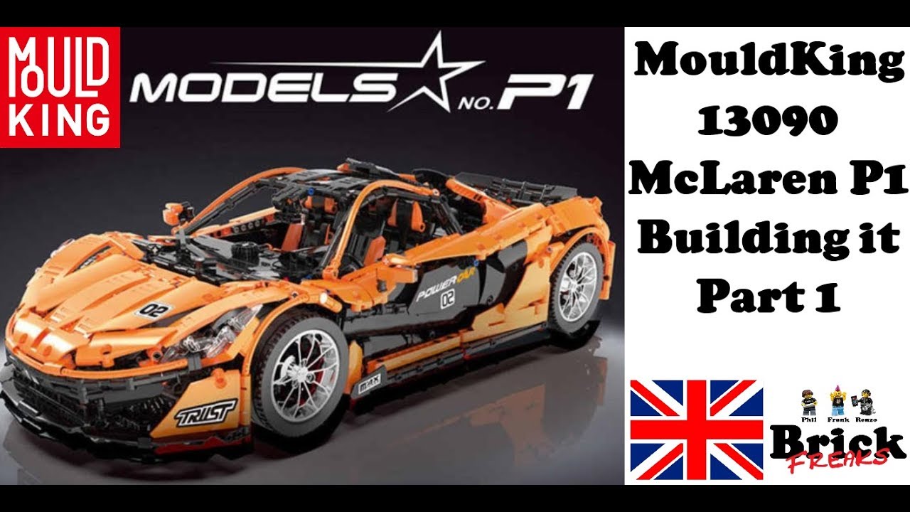 Mould King 13090 - McLaren P1 - Building It Part 1