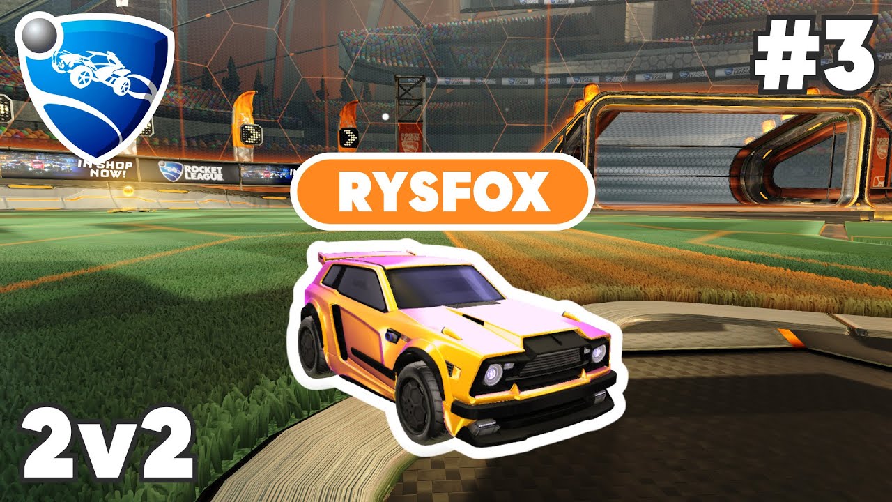 rysfox Ranked 2v2 PRO Replay #3 - Rocket League Replays