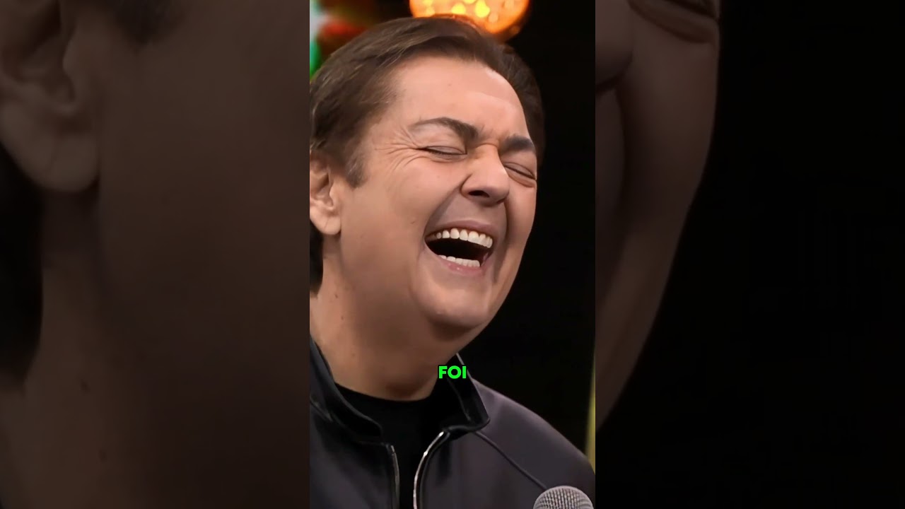 Faust&atilde;o Atravessa Em um Momento Delicado  #faust&atilde;o #apresentador #curiosidades