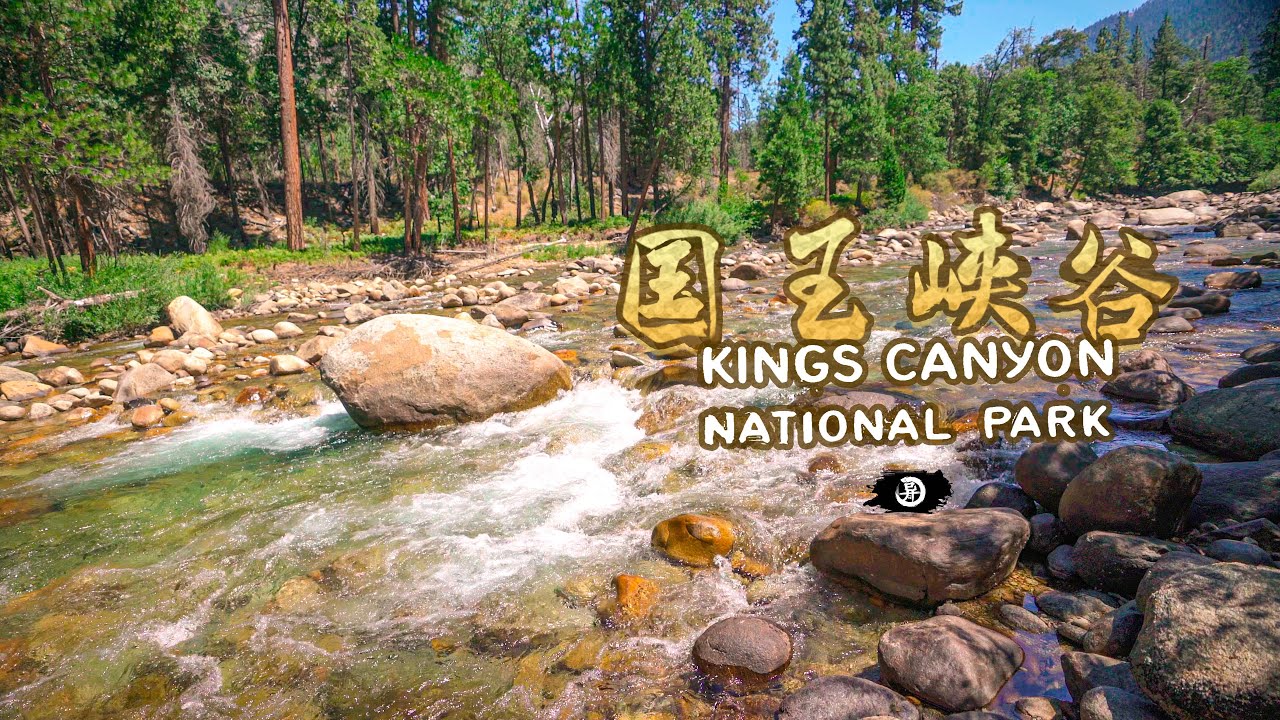 离优胜美地最近的国家公园—自驾国王峡谷国家公园Kings Canyon National Park California Road Trip in USA 4K