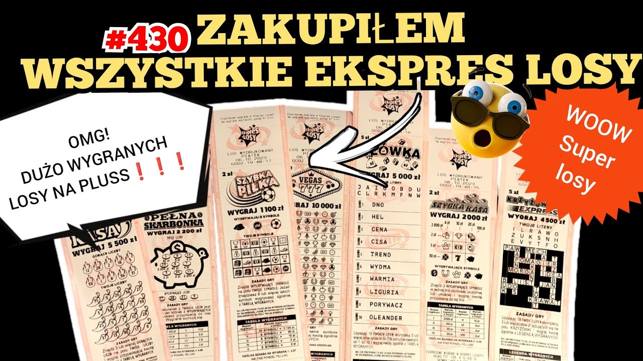 EKSPRES LOSY🎲430 SUPER WYNIK❗ WIĘKSZOŚĆ LOSÓW WYGRANA❗Losy mają Moc🤑 krzyżówka dała czadu👌#lotto#win